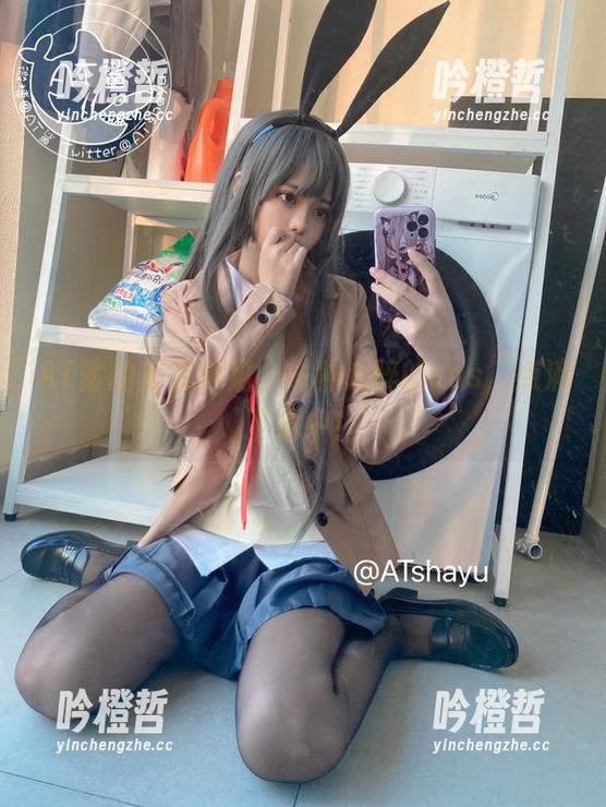 AT鲨 AT鲨的麻衣学姐,一种心醉的cos,点滴下载中!