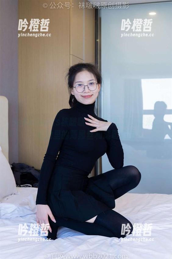 BoBoSocks袜啵啵 - 不可思议的糯米：私拍里的薄黑丝和透明美图