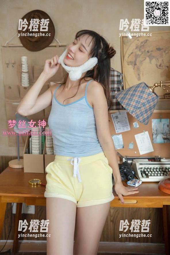 MSLASS梦丝女神 - 乔儿的黑色魅影，将每个细节都变得有点新鲜，有点暗藏深意的写真系列。
