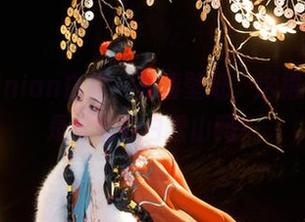 年年Nnian白裙—高清壁纸，这裙子真的是穿着去白雪山吗？